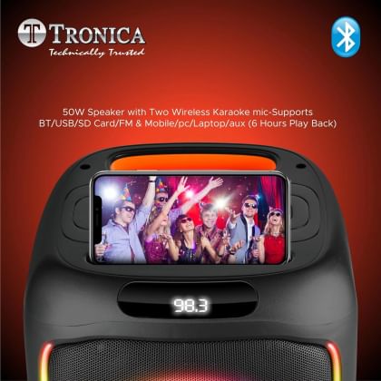 Tronica Thunder Rowdy PartyPal 50W Bluetooth Speaker
