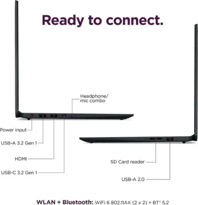 Lenovo IdeaPad 1i 83B40001US Laptop (13th Gen Core i5/ 16GB/ 512GB SSD/ Win 11)