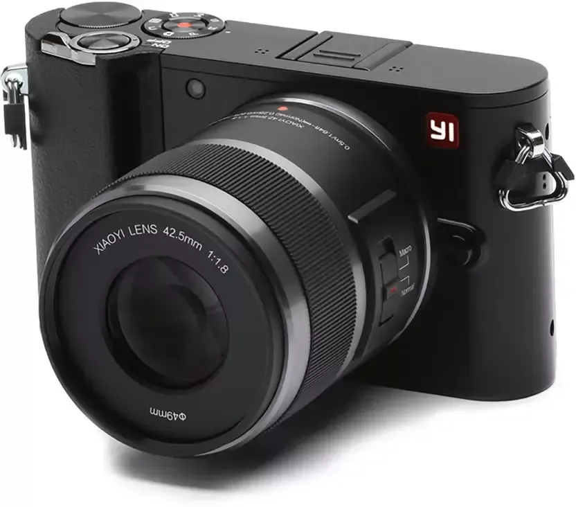 【レア・良品】Xiaomi YI M1 ミラーレス Xiaoyi　黒 Xiaomi Yi M1 Mirrorless Camera (12-40mm Kit Lens) - Price in India