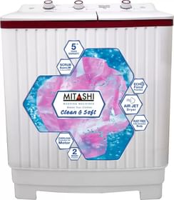 Mitashi MiSAWM62v25 AJD 6.2 kg Semi Automatic Top Load Washing Machine