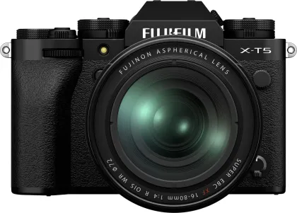 Fujifilm X-T5 40MP Mirrorless Camera with XF 16-80mm F/4 R OIS WR Lens