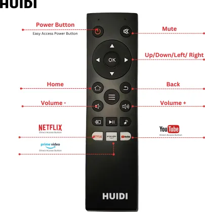 HUIDI HD4FSPRO Max 32 inch HD Ready Smart QLED TV