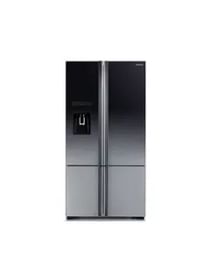 Hitachi R-WB730PND6X 647L Side by Side Refrigerator(Black)