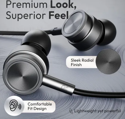 Boult Audio XO Pro Wired Earphones