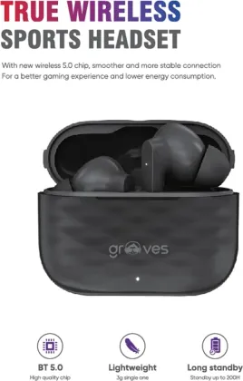 Grooves Infinity True Wireless Earbuds