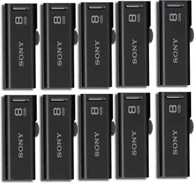 Sony USM8GR/BZ 8GB Pen Drive (Pack of 10)