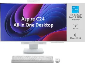 Acer Aspire C24 ‎UD.311SI.00P AIO PC (12th Gen Core i3/ 8GB/ 512GB SSD/ Win 11)