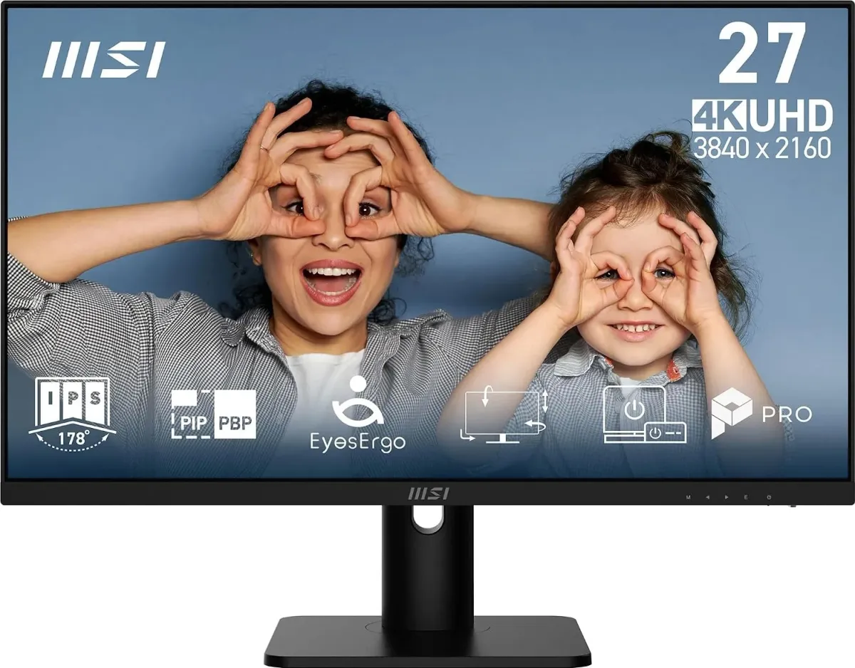 MSI Pro MP273UP E6 27 inch Ultra HD 4K Monitor - Price in India