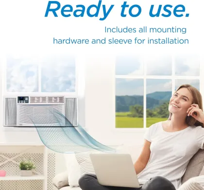 BLACK+DECKER BWAC14WTB 14000 BTU 115V Window AC