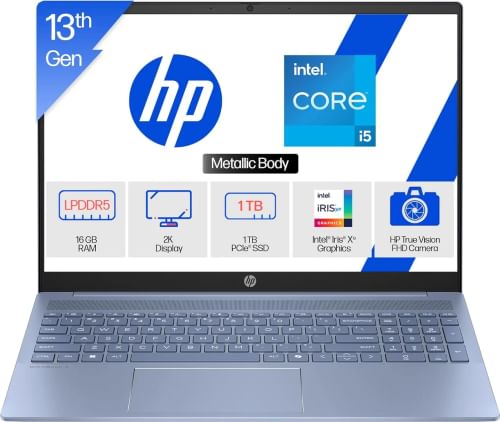 HP OmniBook 5 16-ba1124tu Laptop (13th Gen Core i5/ 16GB/ 1TB SSD/ Win11)