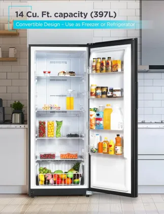 BLACK+DECKER BUC1400XB 14 Cu Ft Single Door Refrigerator