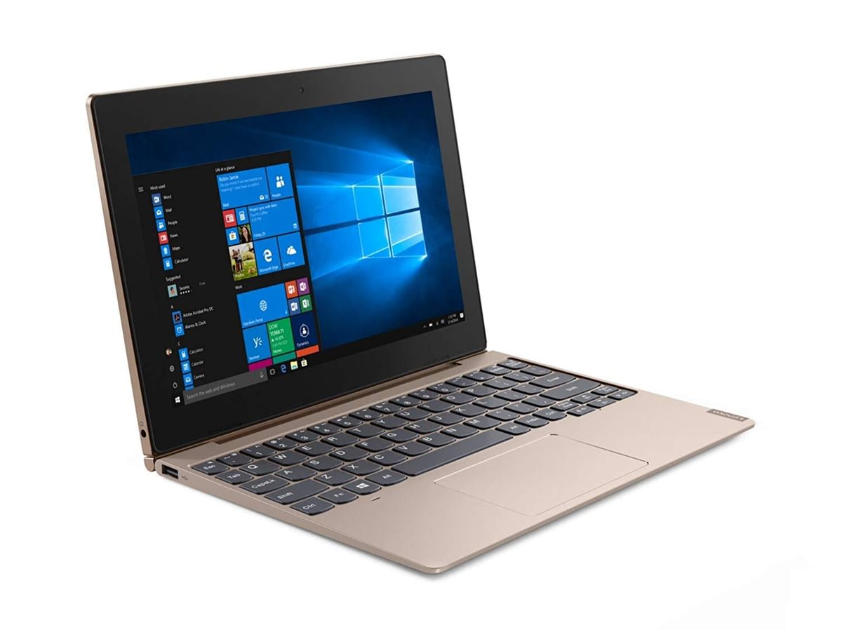 Lenovo Ideapad D330 81h3009sin Detachable Laptop Intel Celeron Dual Core 2gb 32gb Ssd 7537