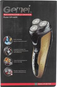 Gemei Rechargeable GM-6600 Shaver For Men