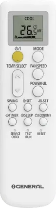 O General ASGG18CNAA-B 1.5 Ton 3 Star Inverter Split AC