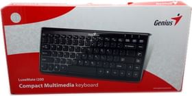 Genius LuxeMate Wired USB Multimedia USB Keyboard