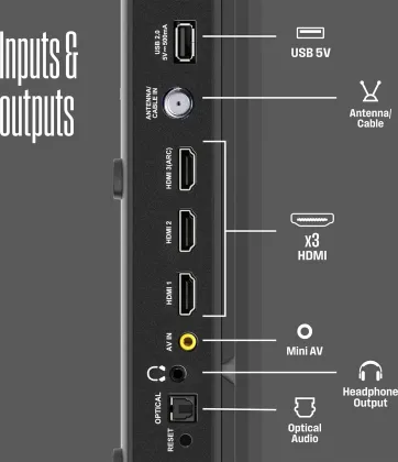 Westinghouse EX Series Edgeless 32 inch HD Ready Smart LED TV (WR32EX2300)