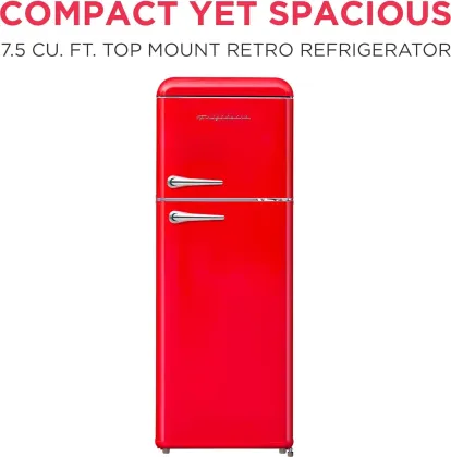 Frigidaire EFR756 7.5 Cu Ft Double Door Refrigerator