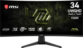 MSI MAG 346CQDF E20 34 inch UWQHD Curved Monitor
