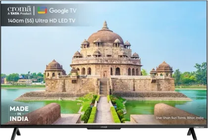 Croma CREL055UGC024604 55 inch Ultra HD 4K Smart LED TV