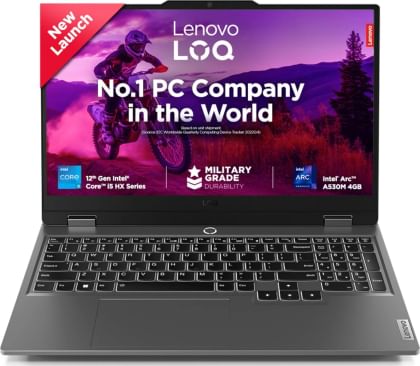 Lenovo LOQ 15IAX9I 83FQ002QIN Gaming Laptop (12th Gen Core i5/ 8GB/ 512GB SSD/ Win11/ 4GB Graph)