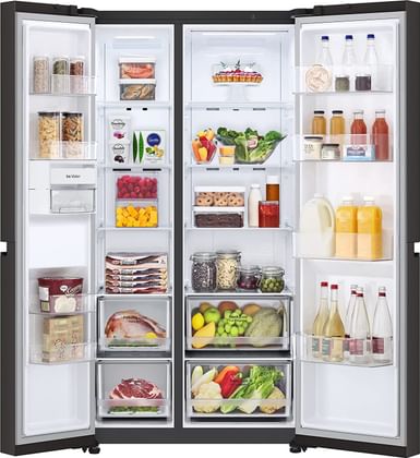 LG GC-B257UGBM 694 L Frost Free Side-by-Side Refrigerator