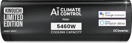 Haier HSU19K-PZFB5BN-INV 1.6 Ton 5 Star 2025 Inverter Split AC