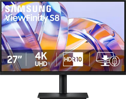 Samsung ViewFinity S8 S80UH LS32H802UANXGO 32 inch Ultra HD 4K Monitor