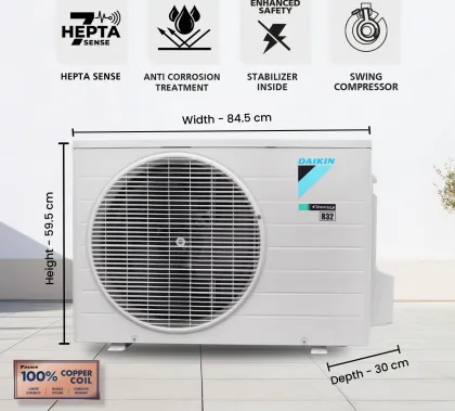 Daikin MTKL50XV16VAA 1.5 Ton 3 Star 2026 Inverter Split AC