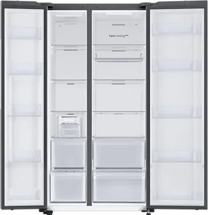 Samsung Bespoke RS76CB81A3P0 653 L Side by Side Refrigerator