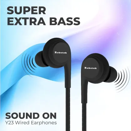 Robotek Y23 Wired Earphones