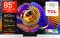 TCL C7L 85 inch Ultra HD 4K Smart SQD-Mini LED TV (85C7L)