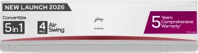 Godrej HIC 30K3TG RA 4 2.5 Ton 3 Star 2026 Inverter Split AC