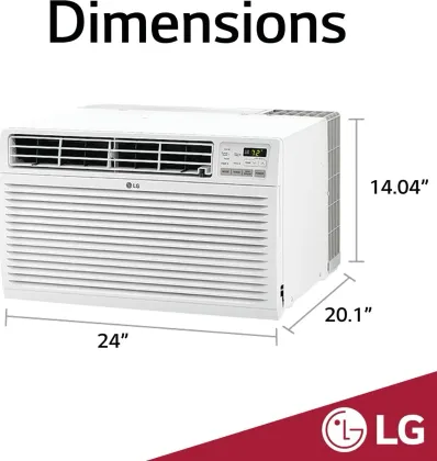 LG LT1033HNR 9800 BTU 230V Window AC
