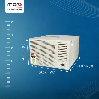 MarQ by Flipkart 153IEP24WQW 1.5 Ton 3 Star Window AC
