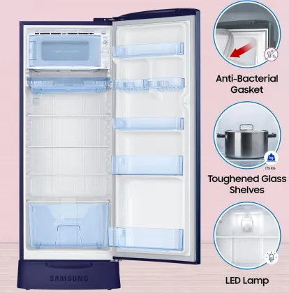 Samsung RR24D2Z23CU 223 L 3 Star Single Door Refrigerator
