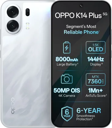 OPPO K14 Plus 5G (8GB RAM + 256GB)