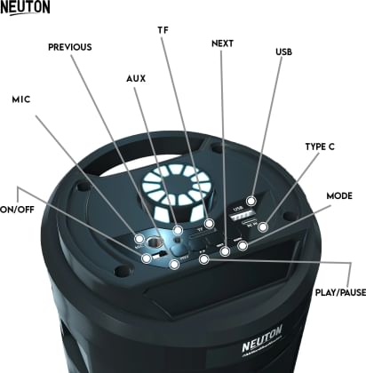 Neuton Game Tower 40W Bluetooth Speaker