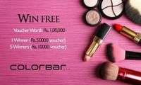 Win Colorbar Vouchers Worth Rs.1 Lakhs for FREE
