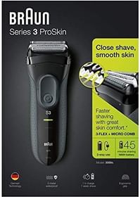 Braun Series 3 3000 Rechargeable Electric Foil Shaver