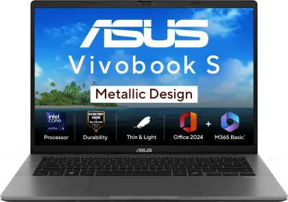Asus Vivobook 14 2025 S3407CA-LY057WS Laptop (Intel Core Ultra 5 225H/ 16GB/ 512GB SSD/ Win11)