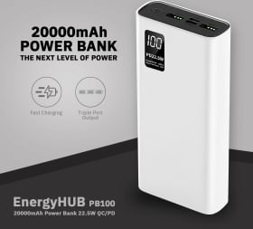 WINgFI EnergyHub PB100 20000 mAh Power Bank