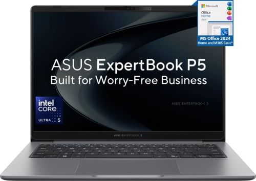 Asus Expertbook P5 P5406CCA-SF0162WS Laptop (Intel Core Ultra 5 225H/ 16GB/ 512GB SSD/ Win11 Home