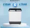 Haier HTW85-178BK 8.5 kg Semi Automatic Washing Machine