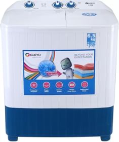 Koryo KWM6820SA 6.5/4.5 kg Semi Automatic Top Load Washing Machine
