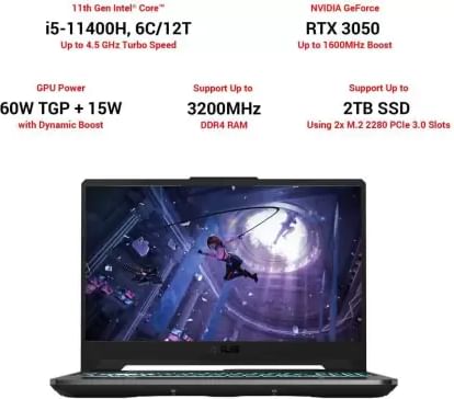 Asus TUF Gaming FX506HCB-HN228T Laptop
