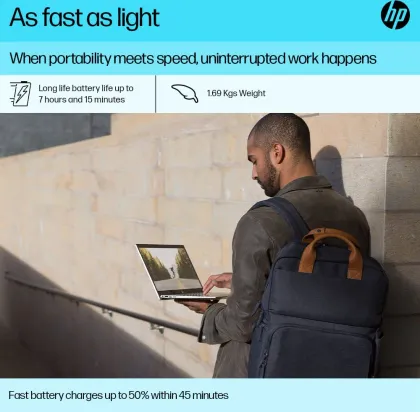 HP 15s-fq5185TU Laptop (12th Gen Core i3/ 8GB/ 512GB SSD/ Win11 Home)