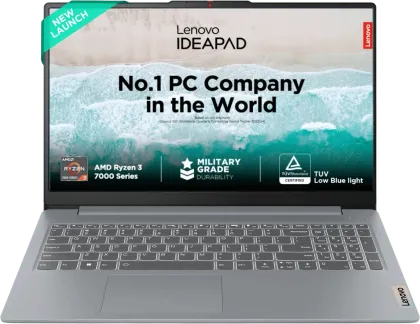 Lenovo IdeaPad Slim 3 15AMN8 82XQ00NYIN Laptop (AMD Ryzen 3 7320U/ 8GB/ 512GB SSD/ Win11 Home)