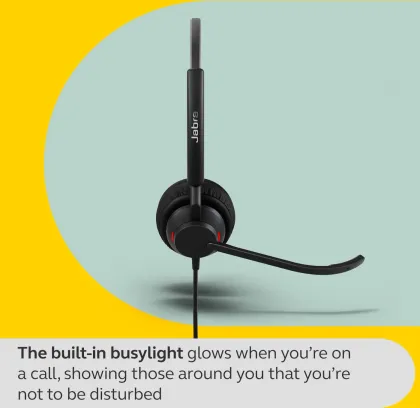 Jabra Engage 40 Stereo Type-C Wired Headphones (Link Control)