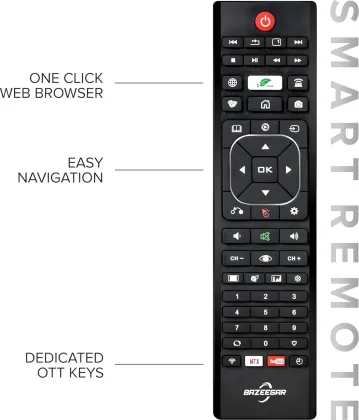 Bazeegar BAZ40S 40 inch Full HD Smart QLED TV