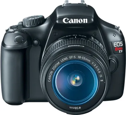 Canon EOS Rebel T3 12MP DSLR Camera with 18-55 IS II Lens Price in